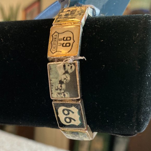 Route 66 Bracelet 2003 On the Road by Gigi. New with tag - Picture 2 of 5